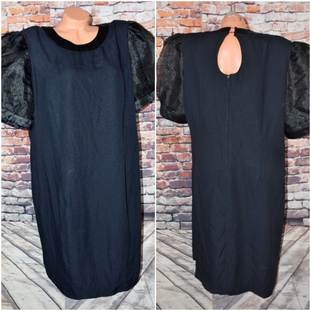 Michael Marcella 20WP Little Black Vintage Dress
